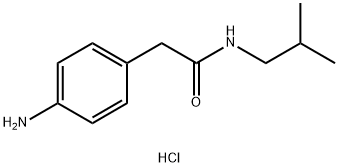 2-(4-aminophenyl)-N-isobutylacetamide Structure