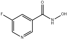 3-Pyridinecarboxamide, 5-fluoro-N-hydroxy- Structure