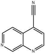 1,7-naphthyridine-4-carbonitrile Structure