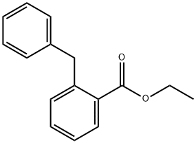 Benzoic acid, 2-(phenylmethyl)-, ethyl ester Structure