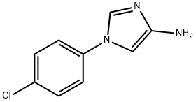 4-Amino-1-(4-chlorophenyl)imidazole 구조식 이미지