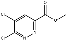 3-Pyridazinecarboxylic acid, 5,6-dichloro-, methyl ester Structure