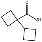 1-cyclobutylcyclobutane-1-carboxylic acid Structure