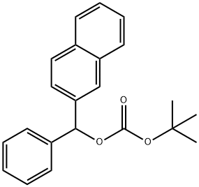 tert-butyl (2-naphthyl)(phenyl)methyl carbonate 구조식 이미지