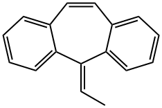 5H-Dibenzo[a,d]cycloheptene, 5-ethylidene- 구조식 이미지