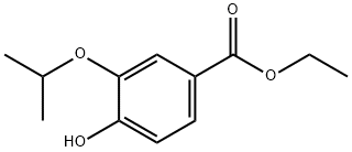 Benzoic acid, 4-hydroxy-3-(1-methylethoxy)-, ethyl ester Structure