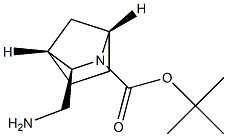 tert-butyl (1S,3R,4R)-3-(aminomethyl)-2-azabicyclo[2.2.1]heptane-2-carboxylate 구조식 이미지