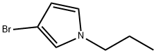 3-Bromo-1-(n-propyl)-1H-pyrrole 구조식 이미지