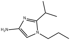 1-(n-Propyl)-2-(1-methylethyl)-1H-imidazol-4-amine Structure