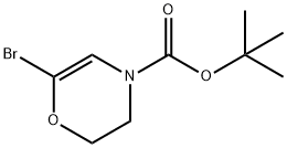 N-Boc-2,3-Dihydro-6-bromo-[1,4]oxazine Structure
