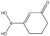 (3-oxocyclohex-1-en-1-yl)boronic acid Structure