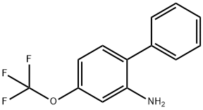 4-(Trifluoromethoxy)biphenyl-2-amine 구조식 이미지