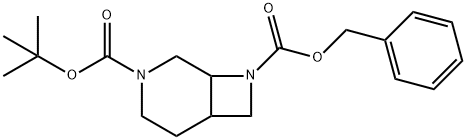 3-boc-8-cbz-3,8-diazabicyclo[4.2.0]octane Structure