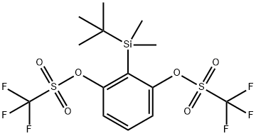 1637638-66-4 2-(tert-Butyldimethylsilyl)-1,3-phenylene Bis(trifluoromethanesulfonate)