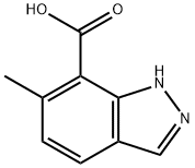 6-methyl-1H-indazole-7-carboxylic acid Structure