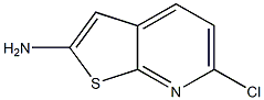 6-chlorothieno[2,3-b]pyridin-2-amine 구조식 이미지