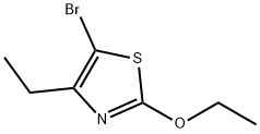 5-Bromo-4-ethyl-2-ethoxythiazole 구조식 이미지