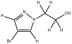4-Bromo-1-(ethyl)pyrazol-d6 Structure