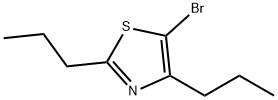5-Bromo-2,4-[di(n-propyl)]thiazole Structure