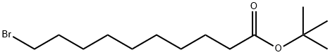 10-Bromodecanoic acid tert-butyl ester 구조식 이미지