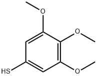 3,4,5-trimethoxythiophenol Structure