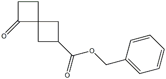 benzyl (2r,4s)-5-oxospiro[3.3]heptane-2-carboxylate Structure