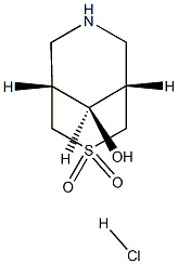 (1R,5S,9r)-9-hydroxy-3-thia-7-azabicyclo[3.3.1]nonane 3,3-dioxide hydrochloride Structure