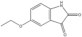 5-ethoxy-1H-indole-2,3-dione 구조식 이미지
