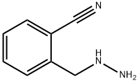 tert-butyl 2-(2-cyanobenzyl)hydrazinecarboxylate 구조식 이미지