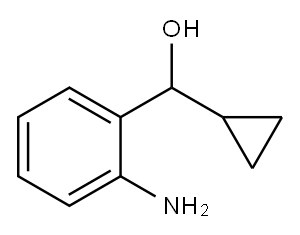 (2-aminophenyl)(cyclopropyl)methanol 구조식 이미지