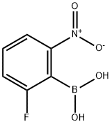 Boronic acid, B-(2-fluoro-6-nitrophenyl)- Structure