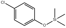 (4-chlorophenoxy)trimethylsilane Structure