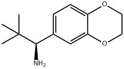 (1S)-1-(2,3-DIHYDRO-1,4-BENZODIOXIN-6-YL)-2,2-DIMETHYLPROPAN-1-AMINE Structure