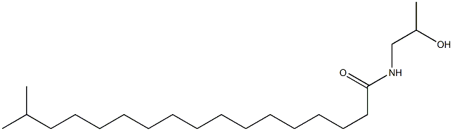 isostearic acid monoisopropanolamide Structure