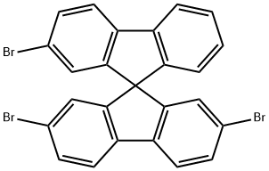 2,2',7'-Tribromo-9,9'-Spirobi[9H-fluorene] Structure