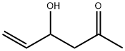 5-Hexen-2-one, 4-hydroxy- Structure