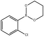 2-chlorophenylboronic acid-1,3-propanediol ester 구조식 이미지