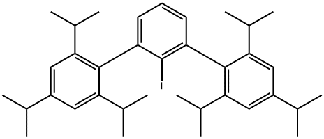 1,1':3',1''-Terphenyl, 2'-iodo-2,2'',4,4'',6,6''-hexakis(1-methylethyl)- Structure