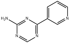 4-(3-Pyridyl)-1,3,5-triazin-2-amine 구조식 이미지