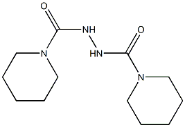 1-Piperidinecarboxylic acid, 2-(1-piperidinylcarbonyl)hydrazide Structure