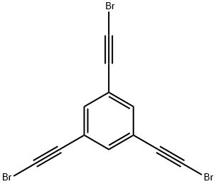 1,3,5-Tris(bromoethynyl)benzene 구조식 이미지