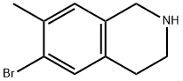 6-bromo-4-methyl-1,2,3,4-tetrahydroisoquinoline 구조식 이미지