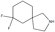 7,7-difluoro-2-azaspiro[4.5]decane Structure