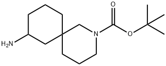 tert-butyl 8-amino-2-azaspiro[5.5]undecane-2-carboxylate Structure