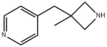 Pyridine, 4-[(3-methyl-3-azetidinyl)methyl]- 구조식 이미지