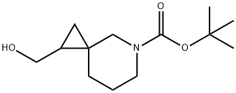 tert-butyl 1-(hydroxymethyl)-5-azaspiro[2.5]octane-5-carboxylate Structure