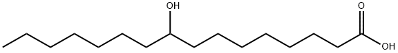 9-Hydroxypalmitic acid Structure