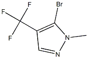 5-bromo-1-methyl-4-(trifluoromethyl)-1H-pyrazole Structure