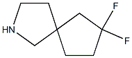 7,7-difluoro-2-azaspiro[4.4]nonane 구조식 이미지