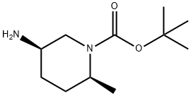 tert-butyl (2S,5R)-5-amino-2-methylpiperidine-1-carboxylate 구조식 이미지